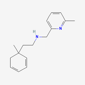 6-Methyl-N-(1-methylphenethyl)pyridine-2-methylamine