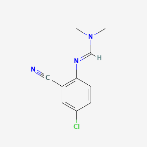 N'-(4-Chloro-2-cyanophenyl)-N,N-dimethylformamidine