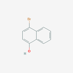B1268390 4-Bromonaphthalen-1-ol CAS No. 571-57-3