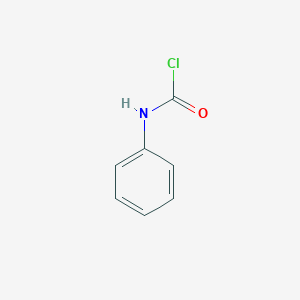molecular formula C7H6ClNO B1268400 苯基氨基甲酸氯 CAS No. 2040-76-8