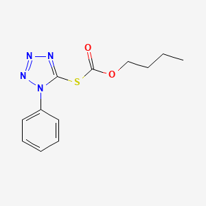 O-Butyl S-(1-phenyl-1H-tetrazol-5-yl) thiocarbonate