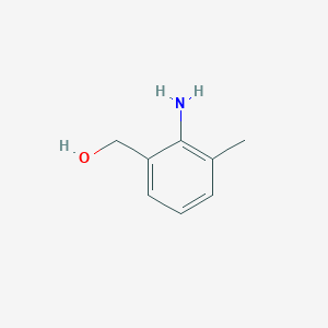 molecular formula C8H11NO B1268403 (2-氨基-3-甲基苯基)甲醇 CAS No. 57772-50-6
