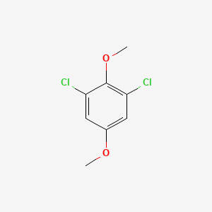 molecular formula C8H8Cl2O2 B12684049 1,3-Dichloro-2,5-dimethoxybenzene CAS No. 61887-07-8