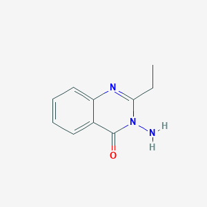 B1268405 3-Amino-2-ethylquinazolin-4(3H)-one CAS No. 50547-51-8