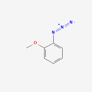 molecular formula C7H7N3O B1268406 1-叠氮-2-甲氧基苯 CAS No. 20442-97-1
