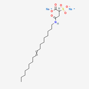 Butanoic acid, 4-[(9Z)-9-octadecenylamino]-4-oxosulfo-, disodium salt