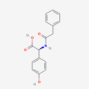 (S)-(4-Hydroxyphenyl)(phenylacetamido)acetic acid