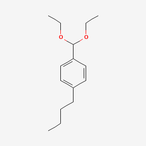 molecular formula C15H24O2 B1268416 1-丁基-4-(二乙氧甲基)苯 CAS No. 83803-80-9