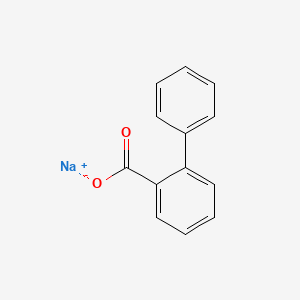 p-Phenylbenzoic acid, sodium salt