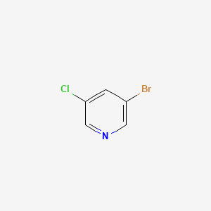molecular formula C5H3BrClN B1268422 3-溴-5-氯吡啶 CAS No. 73583-39-8