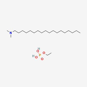 N,N-dimethyloctadecan-1-amine;ethyl dihydrogen phosphate