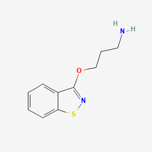 3-(1,2-Benzisothiazol-3-yloxy)propylamine