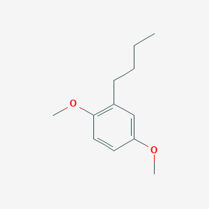 molecular formula C12H18O2 B1268427 1,4-Dimethoxy-3-butylbenzene 