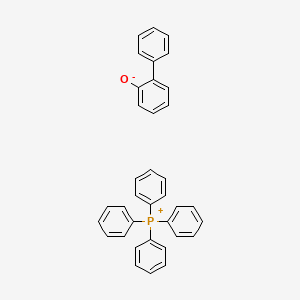 2-phenylphenolate;tetraphenylphosphanium