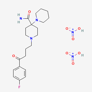 1'-[4-(4-Fluorophenyl)-4-oxobutyl][1,4'-bipiperidine]-4'-carboxamide dinitrate