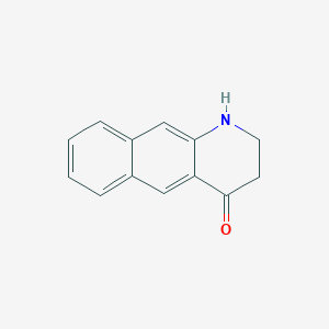 molecular formula C13H11NO B1268431 2,3-Dihydrobenzo[g]quinolin-4(1H)-one CAS No. 21516-07-4