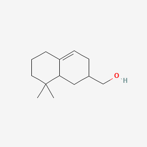 1,2,3,5,6,7,8,8a-Octahydro-8,8-dimethylnaphthalene-2-methanol