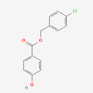 (4-Chlorophenyl)methyl 4-hydroxybenzoate