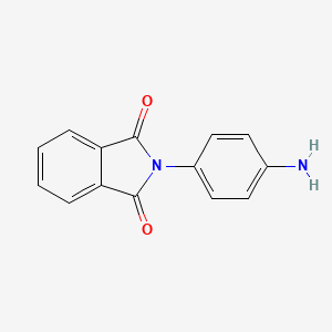 molecular formula C14H10N2O2 B1268519 2-(4-Aminophenyl)-1H-isoindole-1,3(2H)-dione CAS No. 21835-60-9