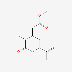 Methyl 2-methyl-5-(1-methylvinyl)-3-oxocyclohexaneacetate