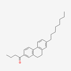 1-(9,10-Dihydro-7-octyl-2-phenanthryl)butan-1-one