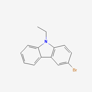 molecular formula C14H12BrN B1268536 3-Bromo-9-ethylcarbazole CAS No. 57102-97-3