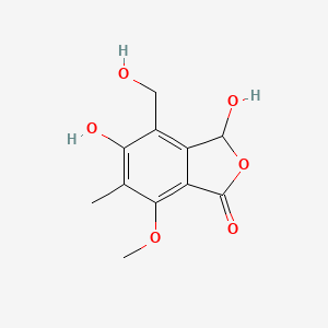 B12685438 Cyclopolic acid CAS No. 477-98-5