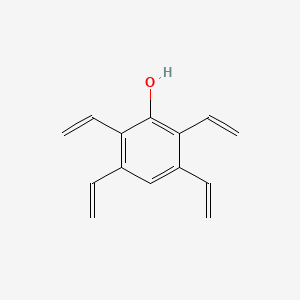 2,3,5,6-Tetrakis(ethenyl)phenol