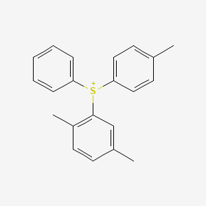 1,4-Dimethyl-2-((4-methylphenyl)(phenyl)-lambda(4)-sulfanyl)benzene