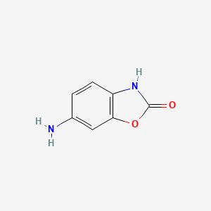 molecular formula C7H6N2O2 B1268560 6-氨基-1,3-苯并噁唑-2(3H)-酮 CAS No. 22876-17-1