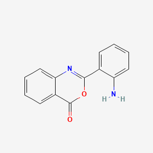 molecular formula C14H10N2O2 B1268573 2-(2-氨基苯基)-4H-3,1-苯并恶嗪-4-酮 CAS No. 7265-24-9