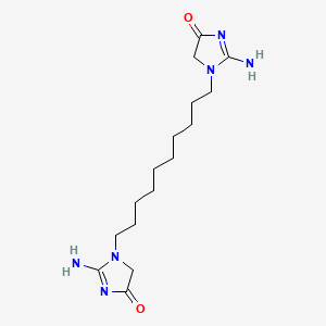 1,1'-(Decane-1,10-diyl)bis(2-amino-1,5-dihydro-4H-imidazol-4-one)