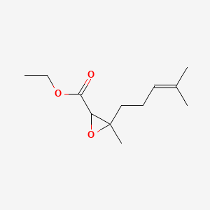 Ethyl 3-methyl-3-(4-methylpent-3-enyl)oxirane-2-carboxylate