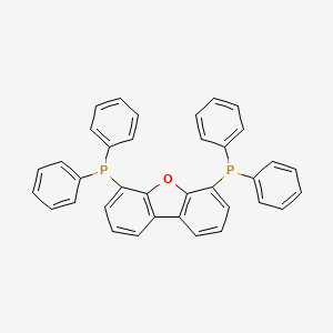 molecular formula C36H26OP2 B1268583 4,6-Bis(diphenylphosphino)dibenzofuran CAS No. 133850-81-4