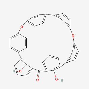 ((1,1'-Biphenyl)-4,4'-diylbis(oxy-4,1-phenylene))bis((2-hydroxyphenyl)) ketone