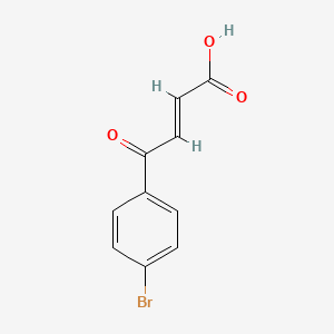 molecular formula C10H7BrO3 B1268594 3-(4-Bromobenzoyl)acrylic acid CAS No. 20972-38-7