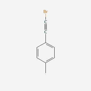 molecular formula C9H7B B1268595 苯，1-(溴乙炔基)-4-甲基- CAS No. 33491-05-3