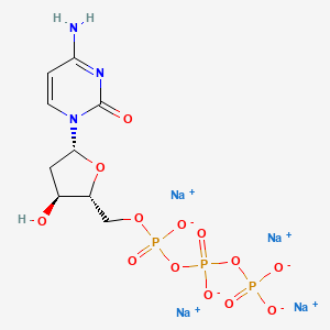 Cytidine 5'-(tetrahydrogen triphosphate), 2'-deoxy-, tetrasodium salt