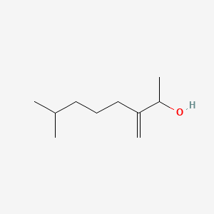 7-Methyl-3-methyleneocta-4,6-dien-2-ol, tetrahydro derivative