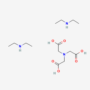 molecular formula C14H31N3O6 B12686530 Einecs 279-429-2 CAS No. 80228-92-8