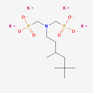 Tetrapotassium (((3,5,5-trimethylhexyl)imino)bis(methylene))diphosphonate