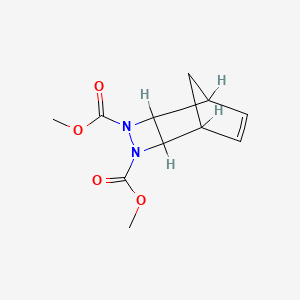 Dimethyl 3,4-diazatricyclo(4.2.1.02,5)non-7-ene-3,4-dicarboxylate