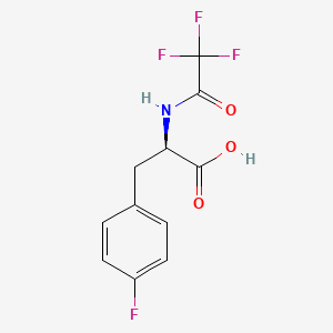 N-Trifluoroacetyl-4-fluorophenylalanine