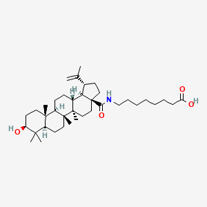 Octanoic acid, 8-(((3beta)-3-hydroxy-28-oxolup-20(29)-en-28-yl)amino)-