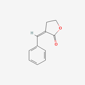 molecular formula C11H10O2 B1268667 3-Benzylidene-Dihydro-Furan-2-One CAS No. 6285-99-0
