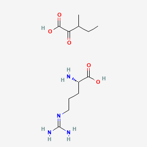 L-Arginine mono(3-methyl-2-oxovalerate)