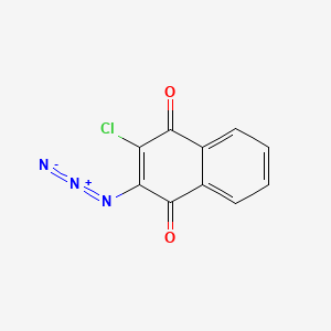 2-azido-3-chloronaphthalene-1,4-dione