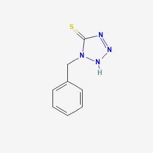 molecular formula C8H8N4S B1268680 1-苄基-1H-四唑-5-硫醇 CAS No. 33898-72-5