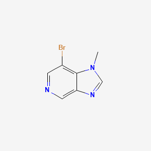 molecular formula C7H6BrN3 B1268684 7-溴-1-甲基-1H-咪唑并[4,5-c]吡啶 CAS No. 317840-04-3