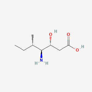 molecular formula C8H17NO3 B12686847 Isostatin CAS No. 114607-51-1